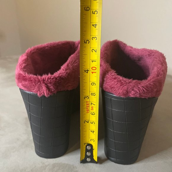 Women's VANELI Mauve Wedge Mule Heels, Size 6.5 - Picture 6 of 11